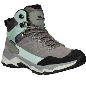 Trespass Womens/Ladies Ismay Suede Waterproof Walking Boots / Gray